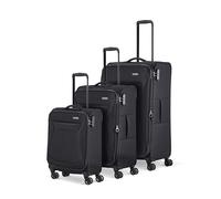 travelite CHIOS 4-Rollen L/M/S Schwarz