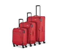 Travelite Chios 4 Rollen Kofferset 3-teilig rot (80040-10) rot