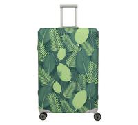 Travelite Kofferhülle L Blau mit Federn