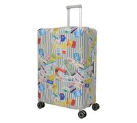 Travelite Accessoires Kofferhülle L - Multi.Color / Tickets
