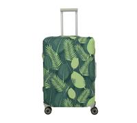 Travelite Kofferhülle M – Blau mit Federn