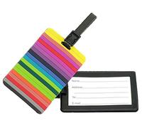 Travelite - Travelite Kofferanhänger groß Kunststoff bunte Streifen Multicolor