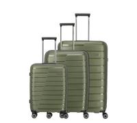 Travelite Air Base 4-Rad Trolley Set L/M-erw/S Olive