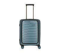 Travelite Air Base 4-Rad Trolley S mit Vortasche - Ice Blue