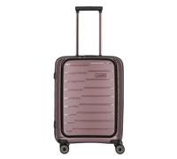 Travelite AIR BASE Trolley S m. Vortasche (4 Räder) - Flieder Flieder17] Koffer24