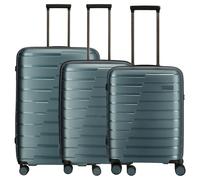 Travelite Air Base - 4-Rollen-Trolley Set 3tlg. erw. (iceblue)