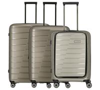 Travelite Air Base 4-Rollen Kofferset 3tlg. champagner (75342-40) bronzefarben