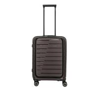 Travelite Air Base 4-Rollen-Kabinentrolley mit Vortasche S 55 cm -Coffee