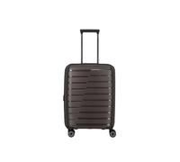Travelite Air Base Hartschalenkoffer Mit 4 Rollen S (Handgepäck mit 23cm Tiefe) erweiterbar Braun