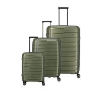 Travelite Koffer Air Base 4 Rollen Trolley Set 3 teilig Olive