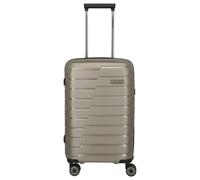 Travelite Air Base Slim - 4-Rollen-Kabinentrolley S 55 cm (champagne)