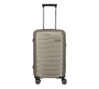 Travelite Air Base Slim 4 Rollen Kabinentrolley S 55 cm goldfarben