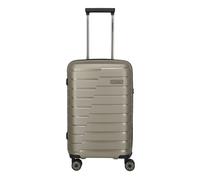 Travelite Air Base Hartschalenkoffer Mit 4 Rollen Gold S Slim