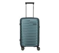 Travelite Air Base 4-Rollen-Kabinentrolley S Slim 55 cm -Eisblau