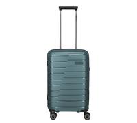 Travelite Air Base 4-Rollen-Kabinentrolley S Slim 55 cm -Eisblau