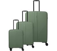 Travelite AIR STRIPE 3-tlg. Kofferset L / M erw. / S Green