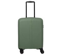 Travelite 4‑Rollen‑Bordtrolley Air Stripe – Polypropylen, 55 cm, Grün – S