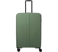 Travelite Air Stripe Trolley L Green Koffer mit 4 Rollen Koffer