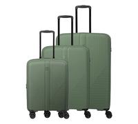 travelite AIR STRIPE Trolley 4-Rollen L/Mexp./Sexp. Green