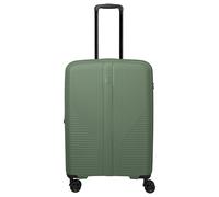 Travelite Air Stripe - 4-Rollen-Trolley 66 cm erw. (green)