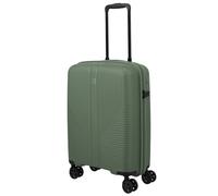 Travelite 4‑Rollen‑Bordtrolley Air Stripe – Polypropylen, 55 cm, Grün – S