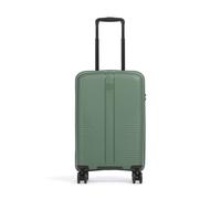 Travelite Air Stripe Slim 4-Rollen Trolley grün, Polypropylen, 35 x 55 x 25cm