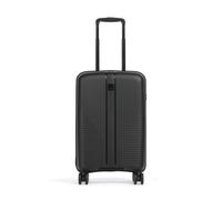Travelite Air Stripe Slim 4-Rollen Trolley schwarz, Polypropylen, 35 x 55 x 25cm