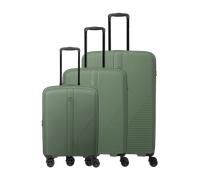 travelite AIR STRIPE Trolley 4-Rollen L/Mexp./Sexp. Green