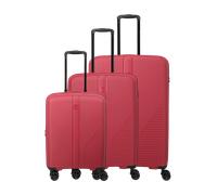travelite AIR STRIPE Trolley 4-Rollen L/Mexp./Sexp. Red