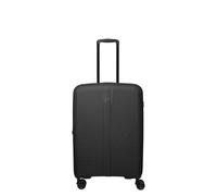 Travelite Air Stripe Trolley 4w M exp Black Koffer mit 4 Rollen Koffer