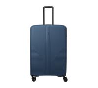Travelite Air Stripe Trolley L Navy Koffer mit 4 Rollen Koffer