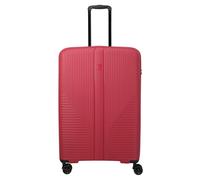 Travelite Air Stripe Trolley L Red Koffer mit 4 Rollen Koffer