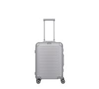 Travelite Aluminium Trolley Next 2.0 S 55 cm mit 4 Rollen Silber