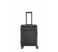 Travelite Next 2.0 Aluminium 4 Wiel Trolley S with Frontpocket black matt