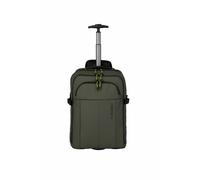 Travelite Backpack Rucksack Trolley Briize 2 Rollen mit Laptopfach 15,6 Zoll Khaki