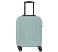Travelite Handgepäck Trolley klein, Bali, 55x39x20 cm, 2,5 kg, Kratzfeste Hartschale, mit 4 Doppelrollen & Zahlenschloss - Koffer passend für Condor, Ryanair, easyJet