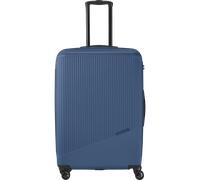 Travelite 4-Rad Hartschalenkoffer groß 96 Liter, Gepäck Serie Bali: ABS Hartschalen Trolley mit TSA Kombinationsschloss, 77 cm