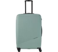 Travelite 4-Rad Hartschalenkoffer groß 96 Liter, Gepäck Serie Bali: ABS Hartschalen Trolley mit TSA Kombinationsschloss, 77 cm