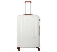 Travelite 4-Rad Hartschalenkoffer groß 96 Liter, Gepäck Serie Bali: ABS Hartschalen Trolley mit TSA Kombinationsschloss, 77 cm