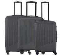Travelite Bali - 4-Rollen Trolley Set 3tlg. (anthrazit)