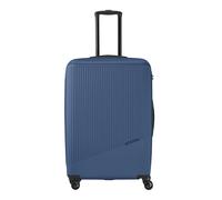 Travelite 4-Rad Hartschalenkoffer groß 96 Liter, Gepäck Serie Bali: ABS Hartschalen Trolley mit TSA Kombinationsschloss, 77 cm