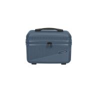 Travelite Beautycase BALI, Hartschale Handgepäck, 36 cm, 17 l, Organizer, Aufsteckfunktion, Grau-Blau