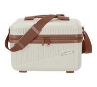 travelite Bali Beautycase White / Cognac