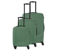 Travelite Kofferset 3tlg. BALI 4w S/M/L grün