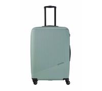 Travelite 4-Rad Hartschalenkoffer groß 96 Liter, Gepäck Serie Bali: ABS Hartschalen Trolley mit TSA Kombinationsschloss, 77 cm