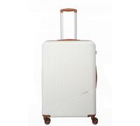 Travelite 4-Rad Hartschalenkoffer groß 96 Liter, Gepäck Serie Bali: ABS Hartschalen Trolley mit TSA Kombinationsschloss, 77 cm