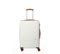 travelite Reisekoffer Bali Trolley 67 cm 4 Rollen 65 l - Weiß
