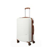 Travelite BALI Trolley M / 67cm - Weiss/Cognac