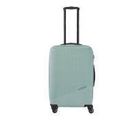 Travelite 4-Rad Hartschalenkoffer mittelgroß 65 Liter, Gepäck Serie Bali: ABS Hartschalen Trolley mit TSA Kombinationsschloss, 67 cm