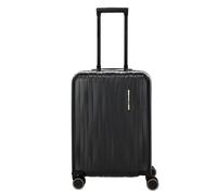 Travelite - Travelite Barbara Novelty 4-Rollen Bordtrolley S 55cm 2,6kg 38l Schwarz Schwarz